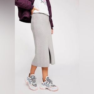 Free people light gray size xs nwot